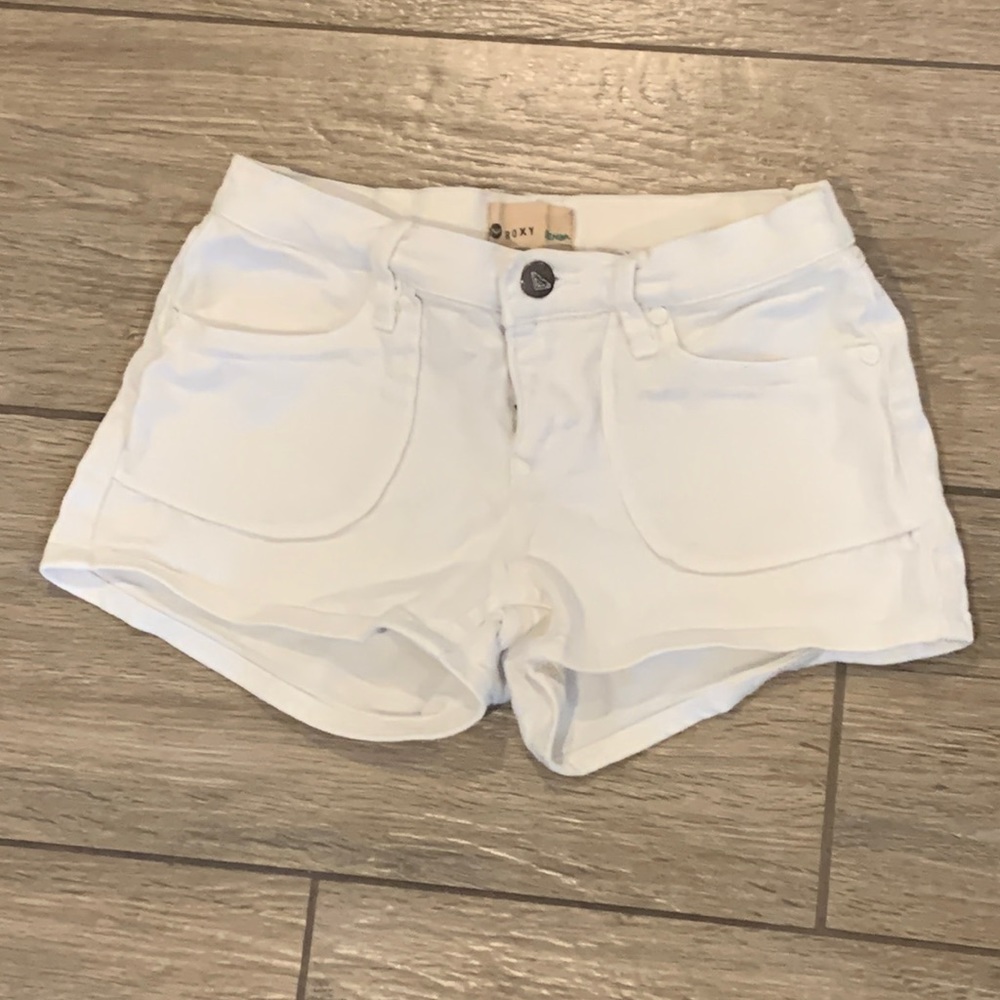 Roxy Jean Shorts, White